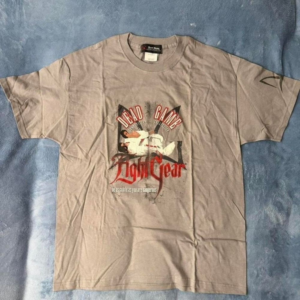 Vintage Dead Game grey t-shirt men  Size L